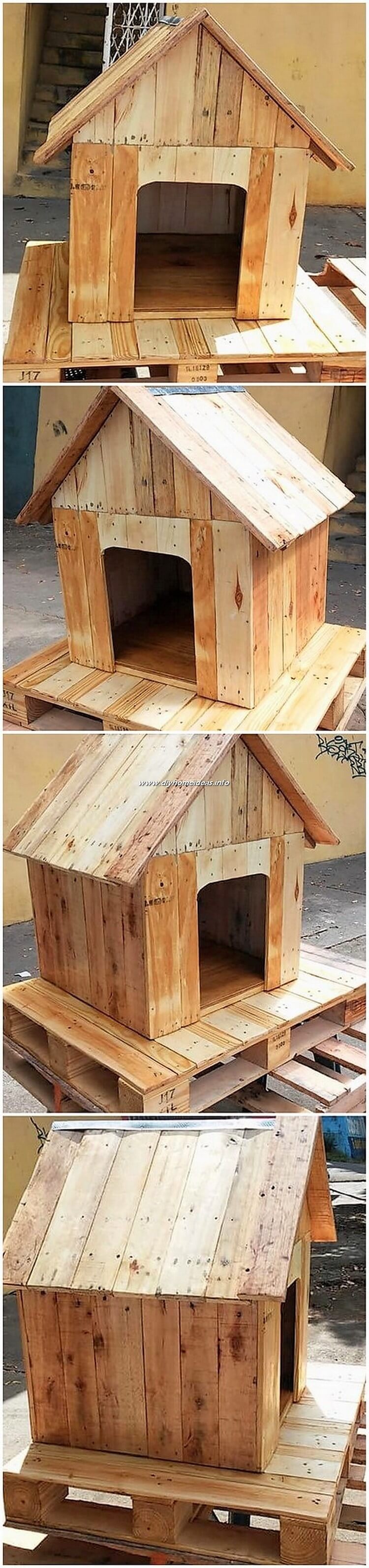 Recycled Pallet Pet House