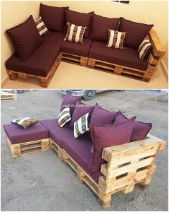 Pallet Corner Couch