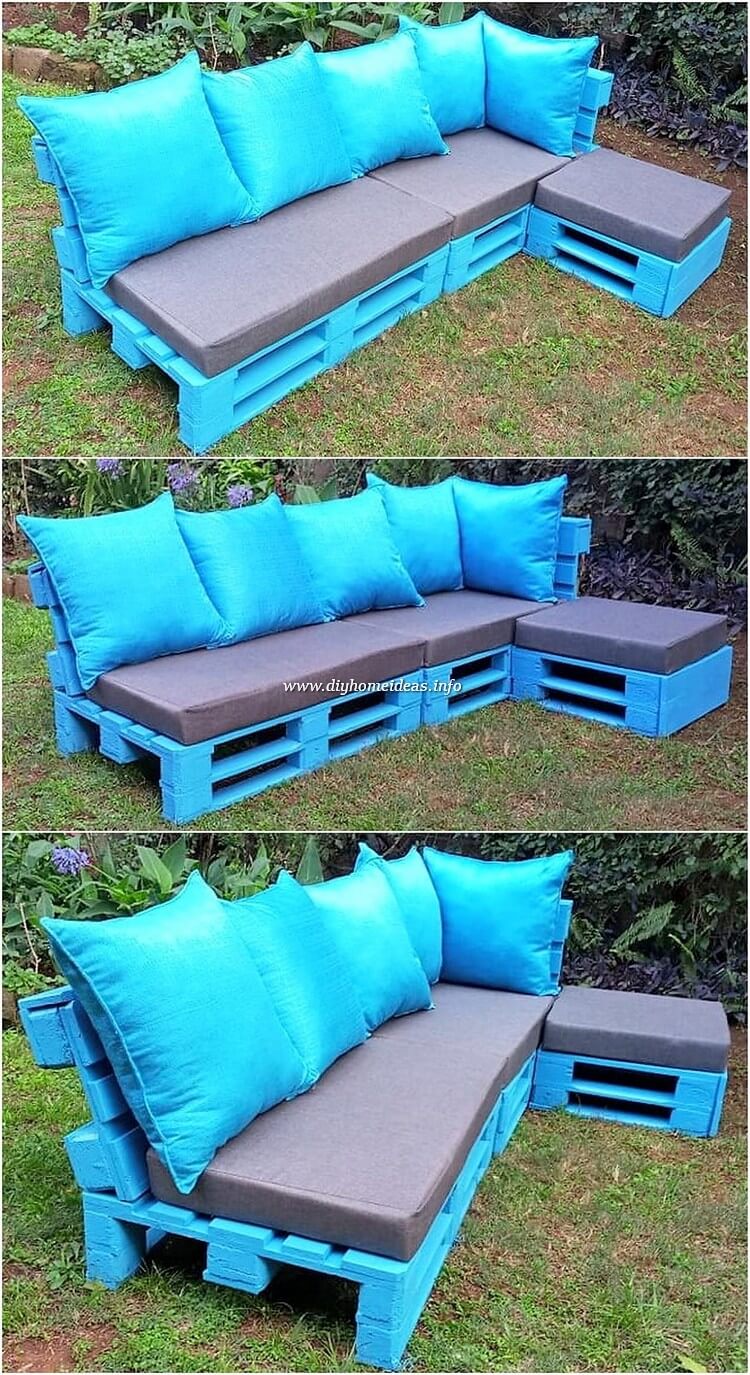 Pallet Garden Couch