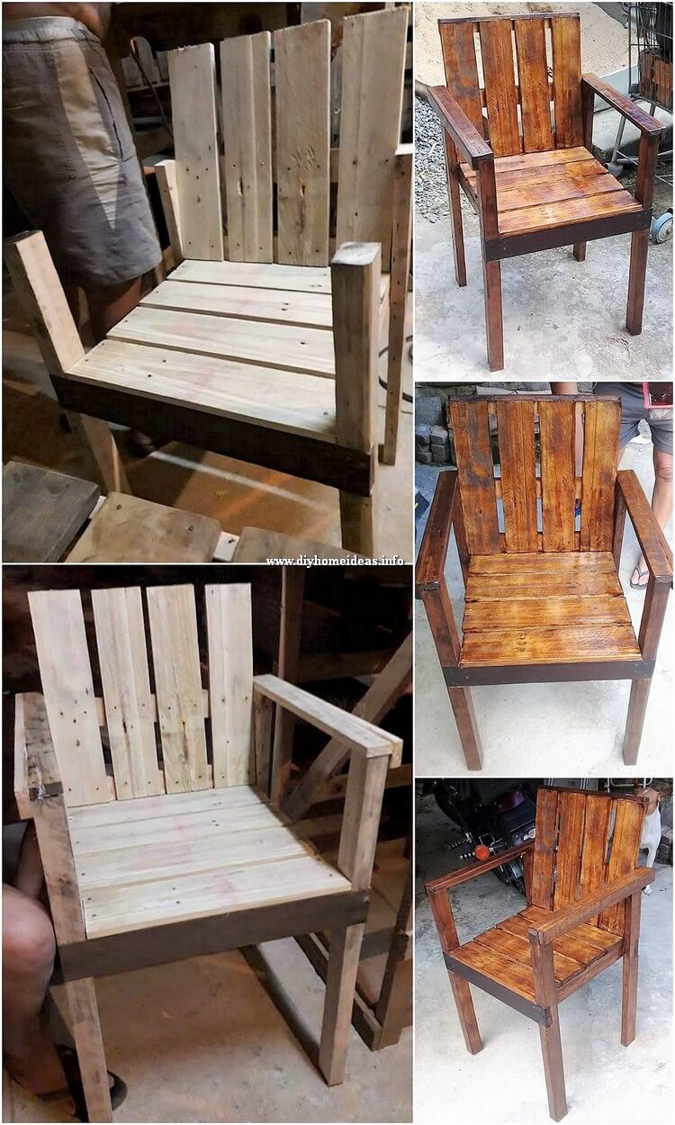 DIY Pallet Chair