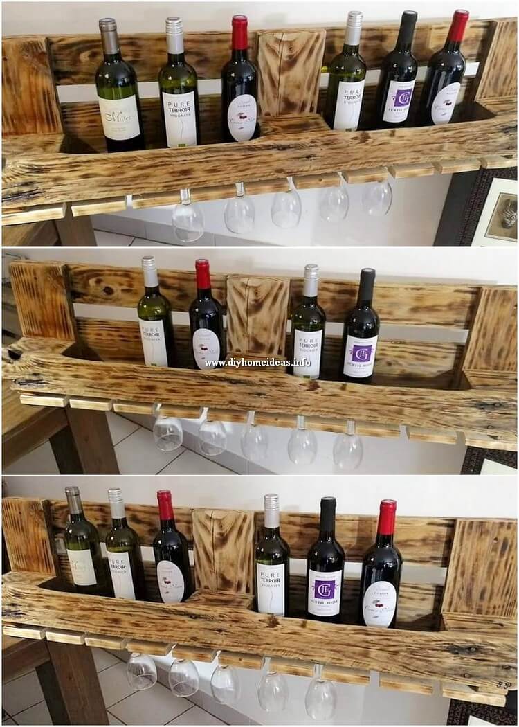 Pallet Wine Rack
