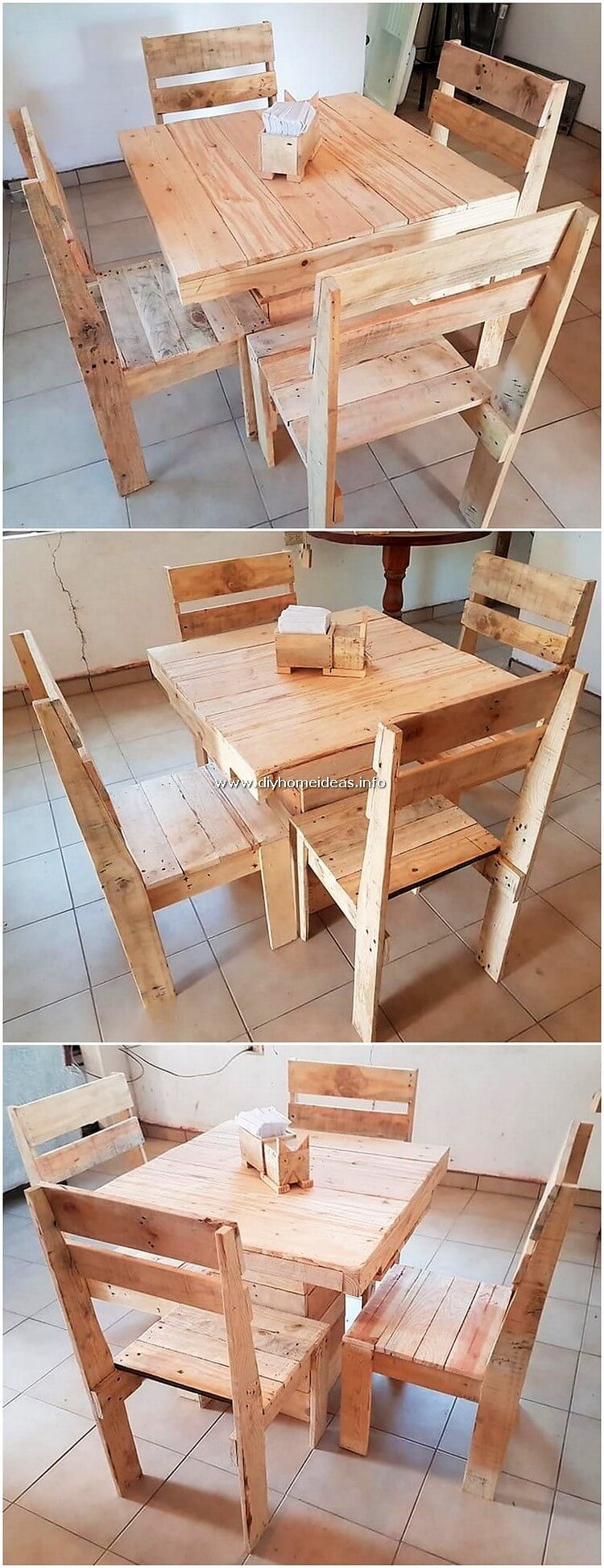 Pallet Dining Furniture Set