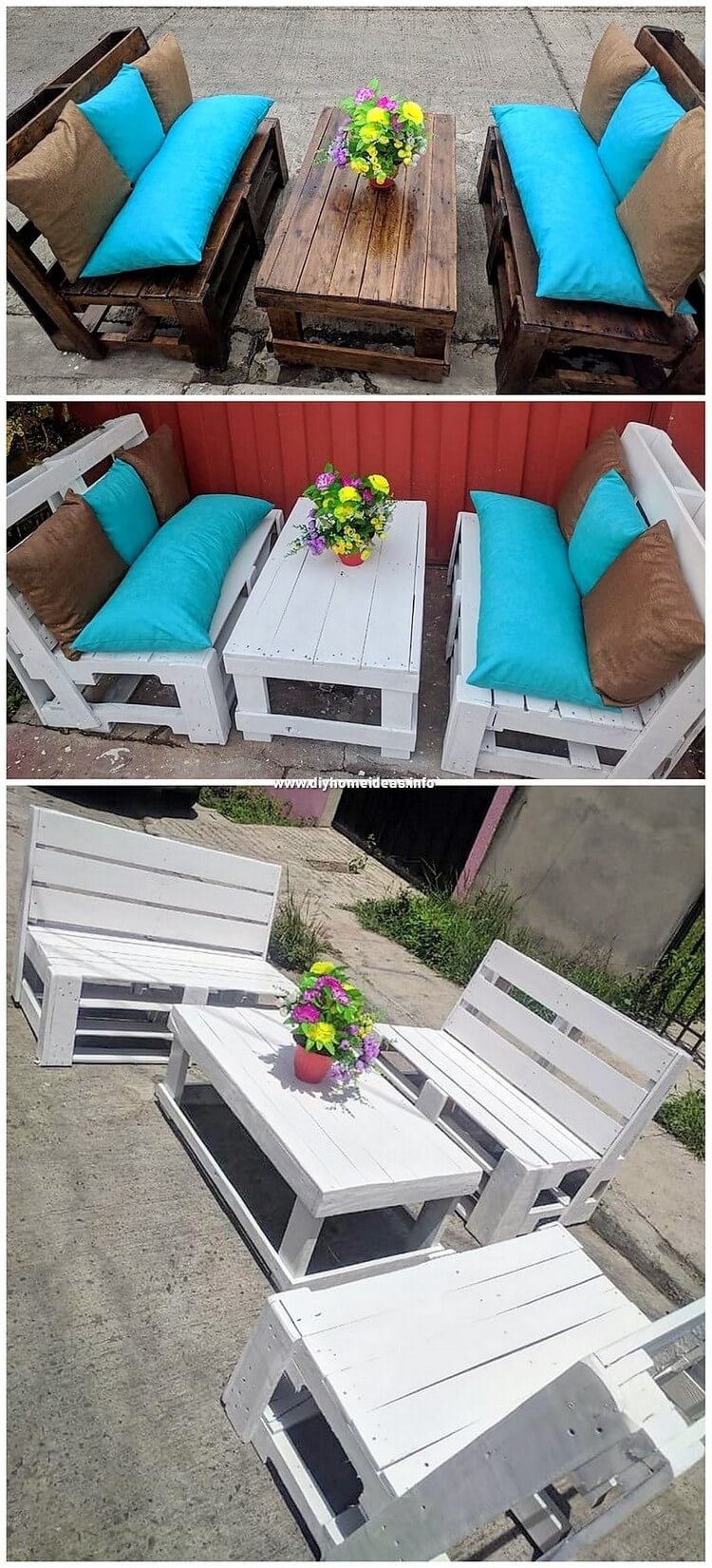 Pallet Outdoor Garden Furniture