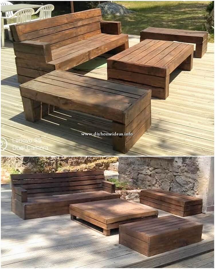 Pallet Garden Furniture