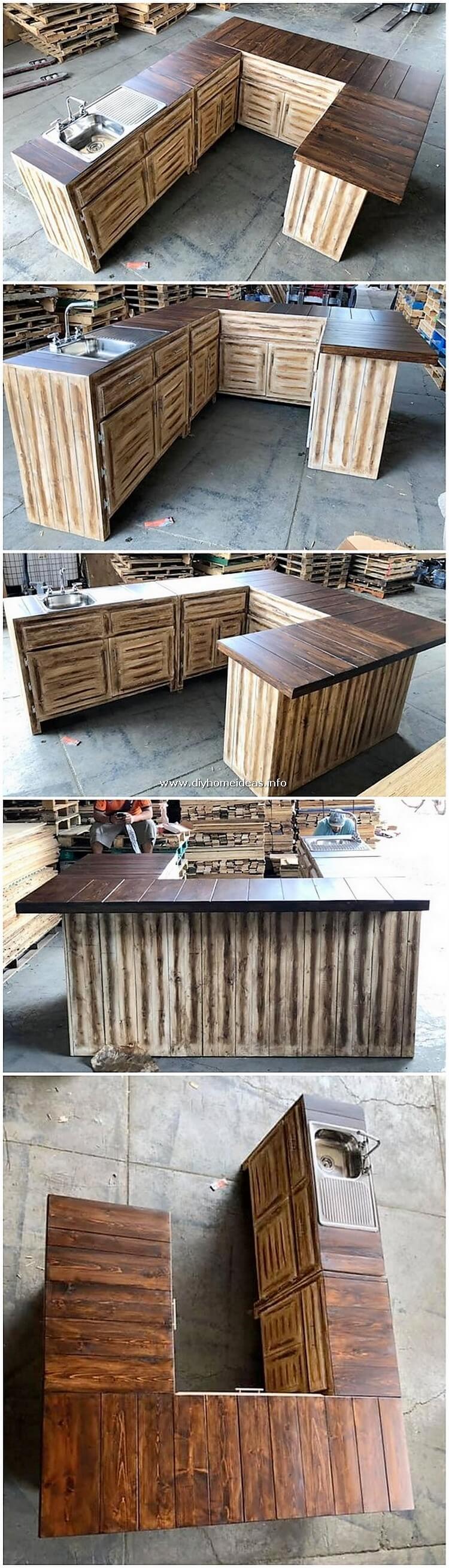 Elegant and Creative Ideas with Old Pallets | DIY Home Ideas