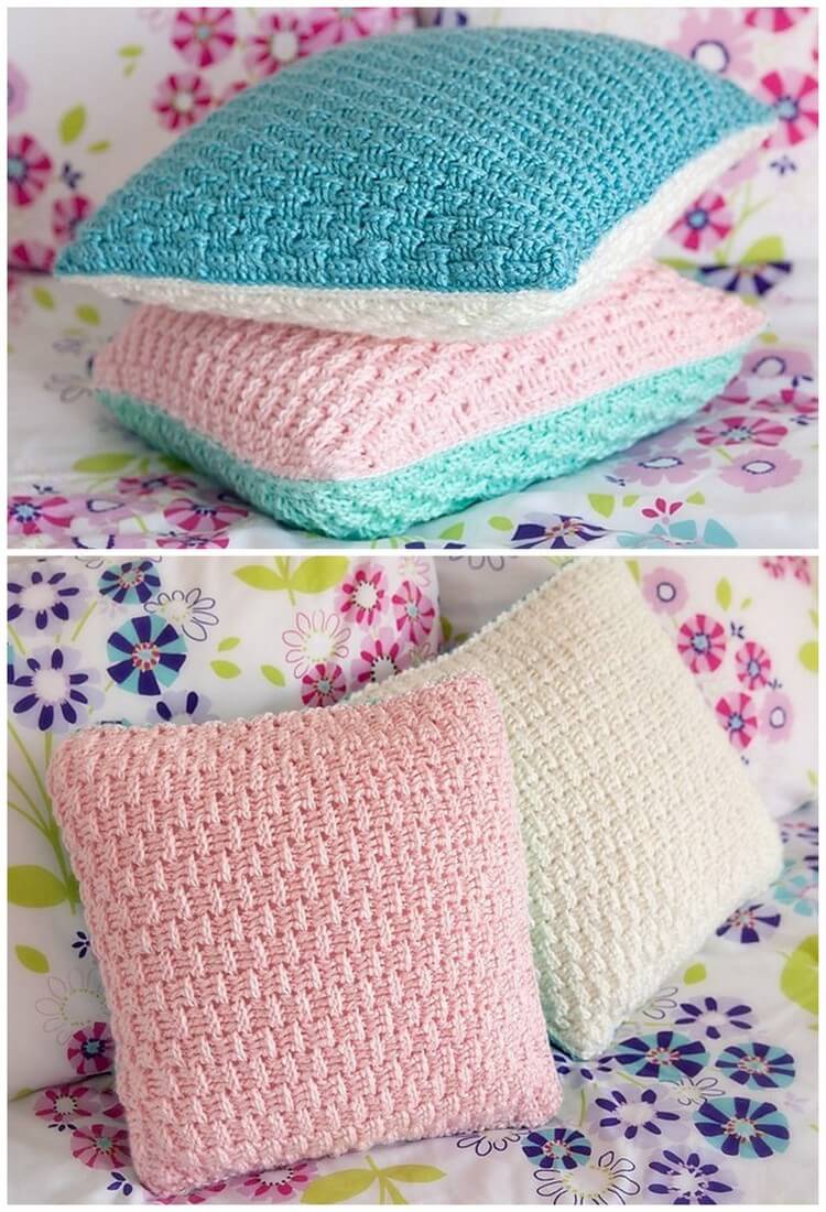 Crochet Pillow Free Pattern (5)