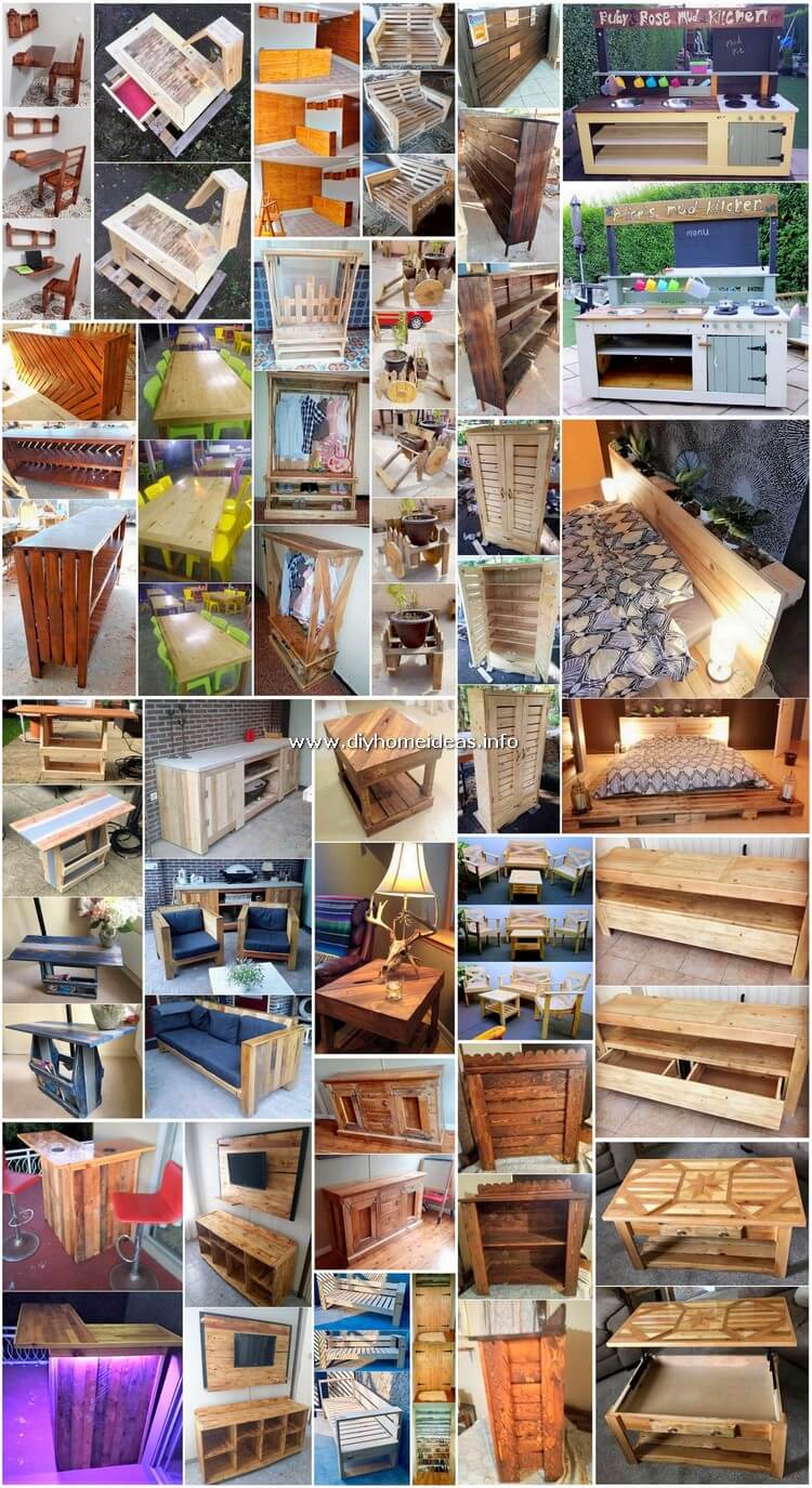 Stunning DIY Creations Made from Recycled Pallets